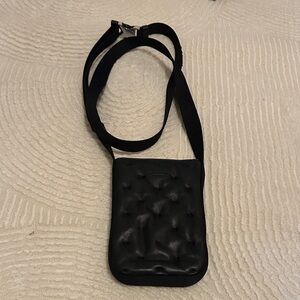 Rag & Bone Riser Black Quilted Crossbody / Phone Bag
